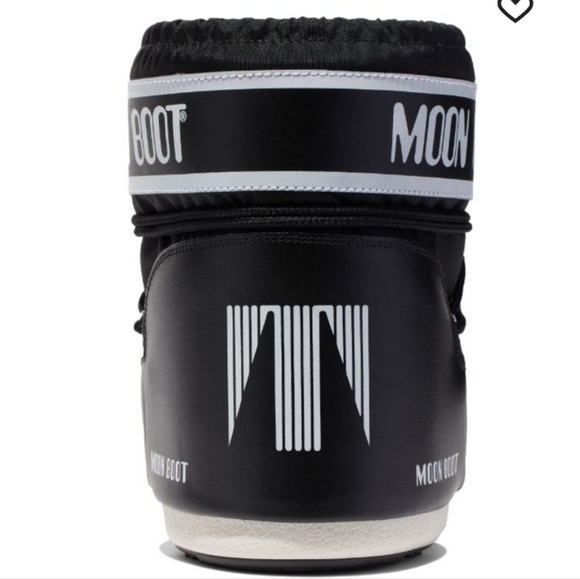 Moon Boot Low Icon 2 boots Moon Boota Low Icon Snow Boots Black White - Picture 10 of 12